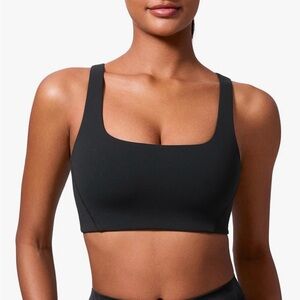 CRZ YOGA Black Sports Bra
